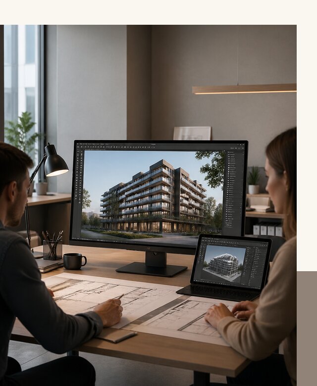 3D визуализация архитектуры и объектов строительства в Амурске